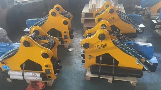 ซื้อ 20CrMo ไฮดรอลิกหักหมัด ปรับแต่ง SB40 Breaker 68mm สําหรับ 4 - 7 ตัน Excavator การผลิตออนไลน์