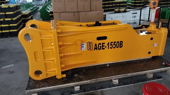 kaufen SB121 Bagger Hydraulischer Brecher 155mm Betonbrecher für Bagger 28 - 35 Tonnen Online-Herstellung