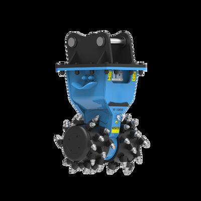 ซื้อ 8 ตัน - 16 ตัน Excavator Drum Cutter เครื่องตัดกลองไฮดรอลิกที่กําหนดเอง การผลิตออนไลน์