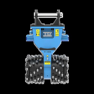 Αγορά Εγκαταστάσεις OEM Excavator Q345B Q345B NM400 Drum Cutter Χρήση για 12 - 18 τόνους Excavator διαδικτυακή κατασκευή