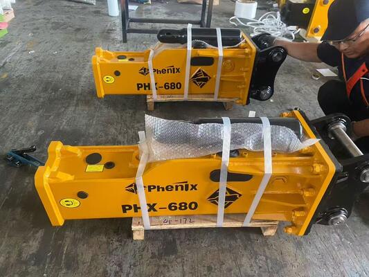 Mua PHX45 Top Type Hydraulic Hammer cho phụ kiện máy xúc 6T đến 9T sản xuất trực tuyến