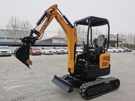 Beli Track / Rubber Excavator HX8020, 2TONS Rubber Track, Mini Excavator pembuatan online