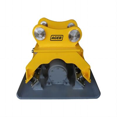 20 Tons Excavator Hydraulic Compactor Yellow Blue Hydraulic Compactors For Excavators